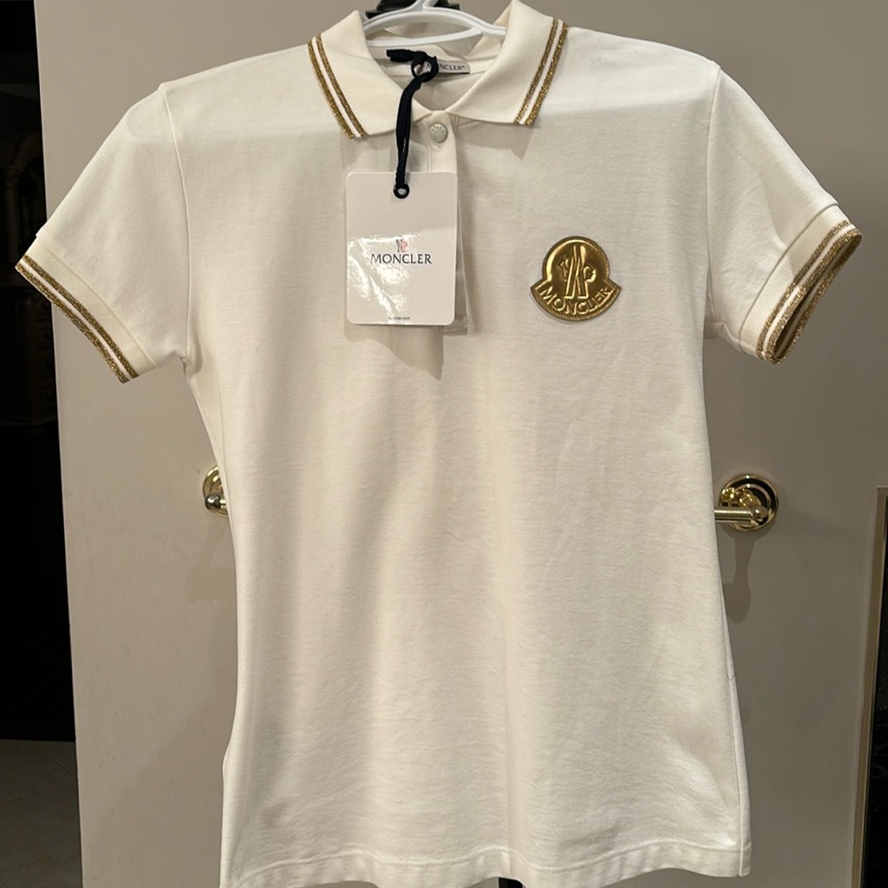 Moncler women’s polo NWT